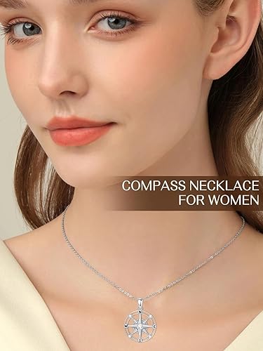 Miniatura 7 de POTOPYY 925 Sterling Silver Necklace Pendant for Women Fashion Jewelry Valentines Day Mothers Day Gifts for Women Mom Sister