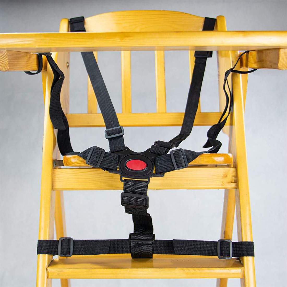 1Pcs Cinture Universali per Seggiolone Cinghie per Seggiolone a 5 Punti, Imbracatura per Seggiolone,Cinture Universali per Seggiolone, per passeggino, seggiolone, carrozzina, passeggino