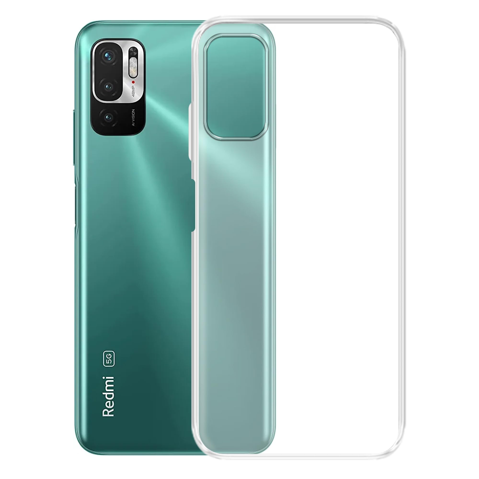 Zapcase Back Case Cover for Mi Redmi Note 10T 5G | Compatible for Mi Redmi Note 10T 5G Back Case Cover | 360 Degree Protection | Soft and Flexible (TPU | Transparent) (B0D1MSS51B) Amazon Price History, Amazon Price Tracker
