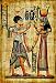 Produktbild YongFoto 1x1,5m Foto Hintergrund Antikes Ägypten Szene Wandbilder Pharao Tempel Hieroglyphisch Ägyptischer Papyrus Fotografie Hintergrund Fotoshooting Portrait Fotografen Kinder Fotostudio Requisiten