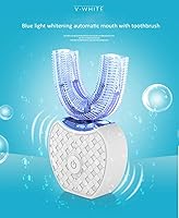 Vista 3 de VIDECOR Cepillo de dientes ultrasónico, cepillo de dientes automático en forma de U de 360°, IPX7, resistente al agua, cepillo de dientes eléctrico