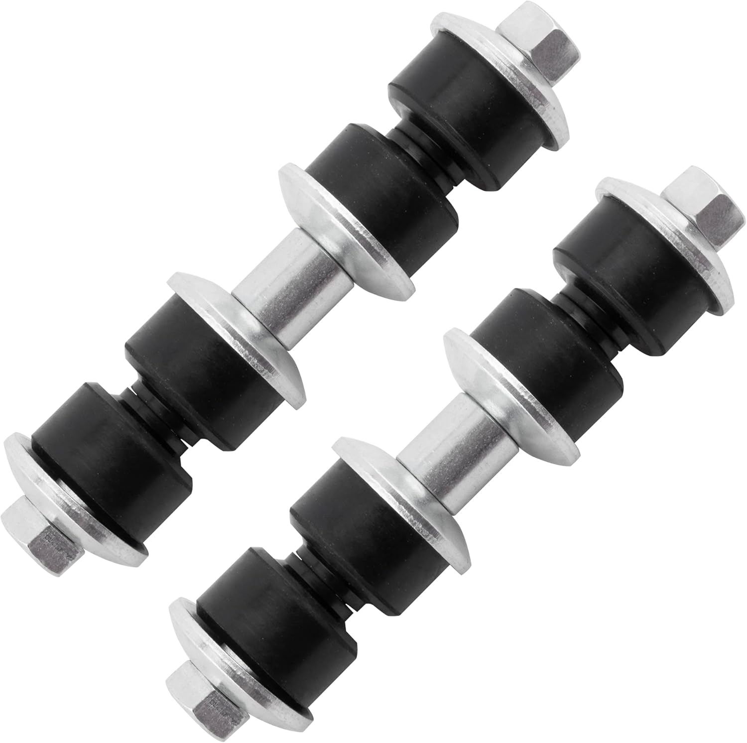 BOXI 2pcs Rear Stabilizer Sway Bar End Link Set Fit for Ford Focus 2000 2001 2002 2003 2004 2005 2006 2007 2008 2009 2010 2011 / for Mazda Protege 1990 1991 1992 1993 1994 | K90130