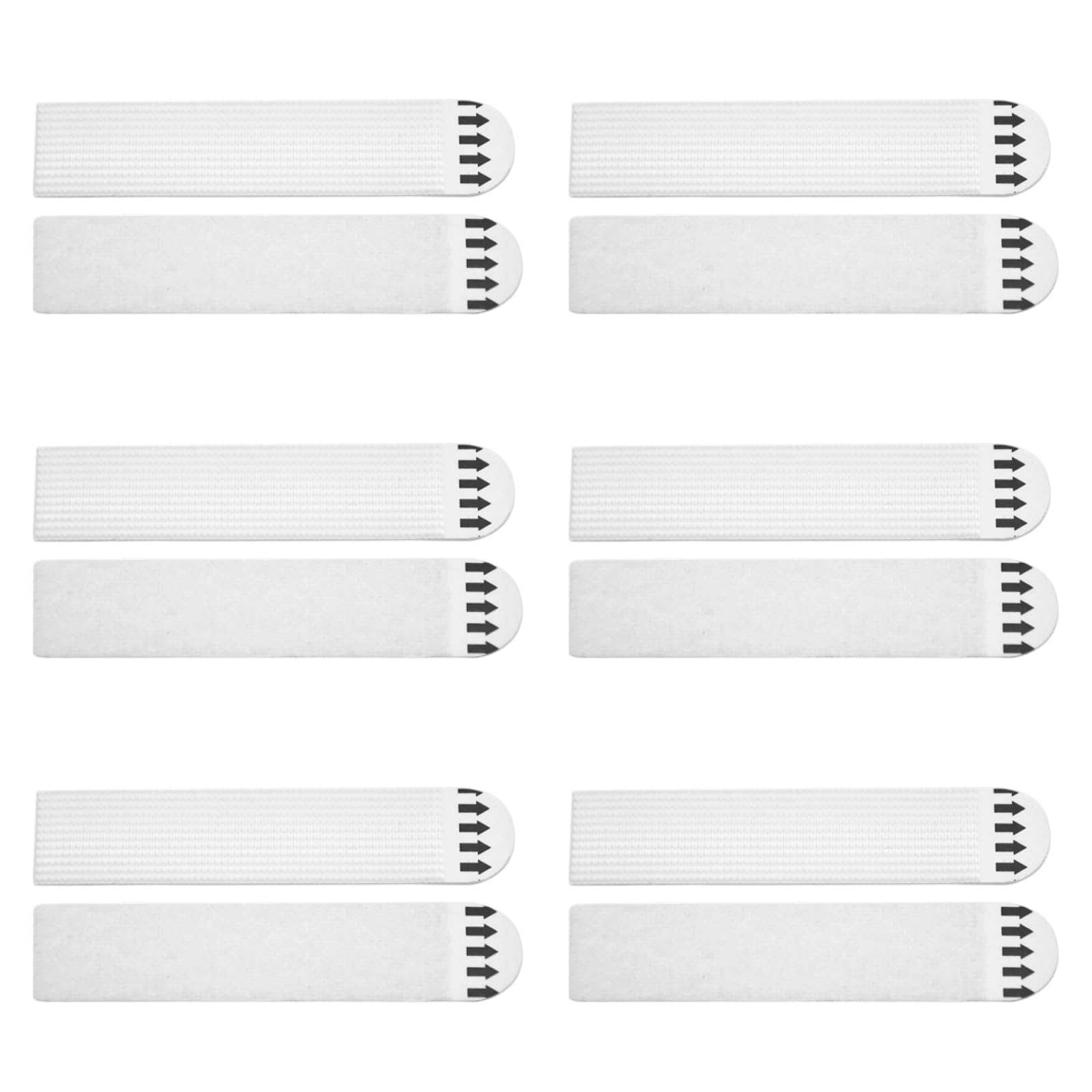 Damage Without Adhesive Hook 12 Pair Strong Hold Tape Wall Hook Suitable for Photo Frame Wall Decors Not Drill for Frame