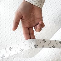 Topper pentru saltea KUO Dream Topper Visco din spumă cu memorie, grosime 4 cm, 105x190 cm, topper pentru îmbunătățirea calității somnului 4