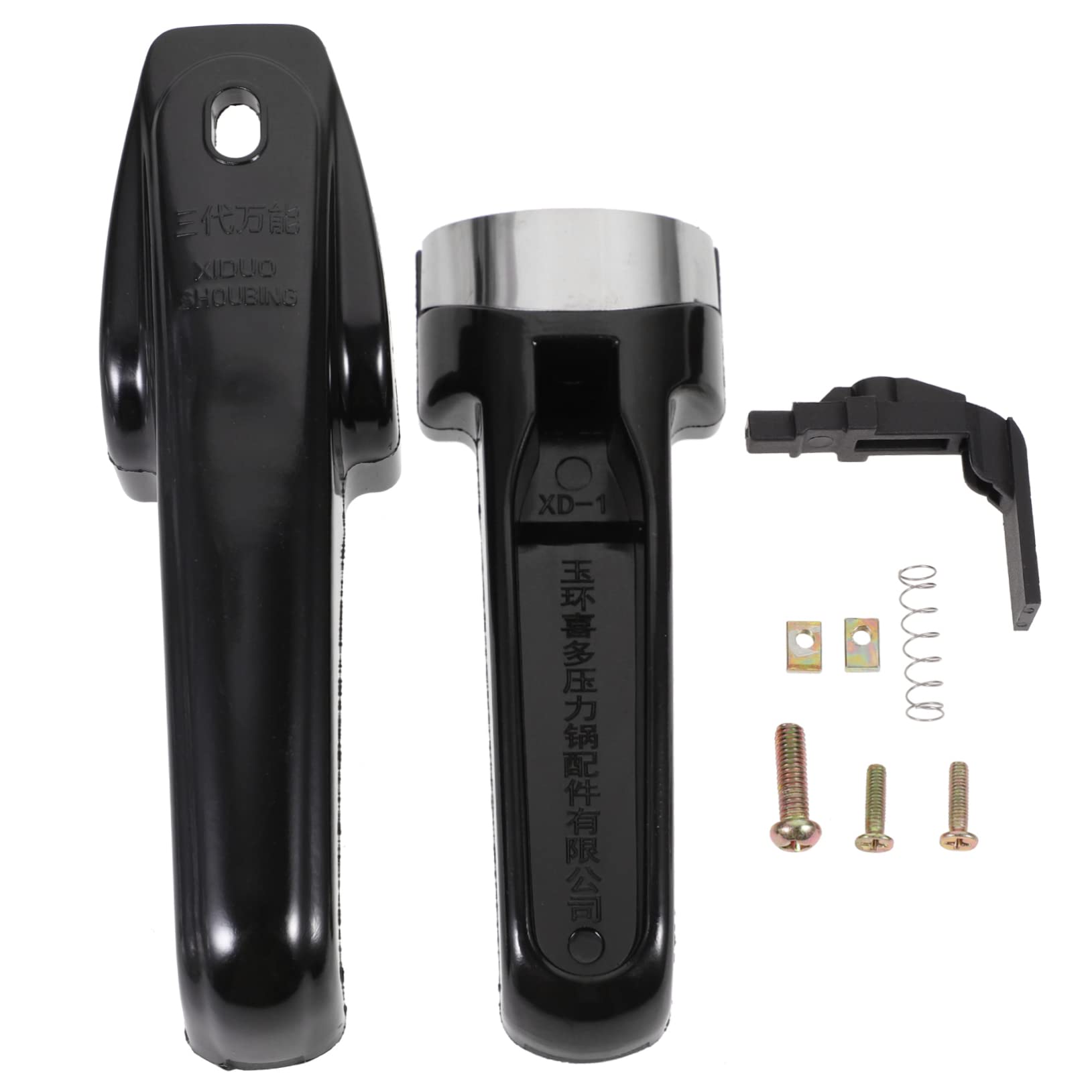 HANABASS 1 Set Pressure Cooker Handle Universal Pot Lid Metal Handle Plastic Cooking Utensils Canner Replacement Metal Pot Handle Replacement Cookware Handle Plastic Pot Handle