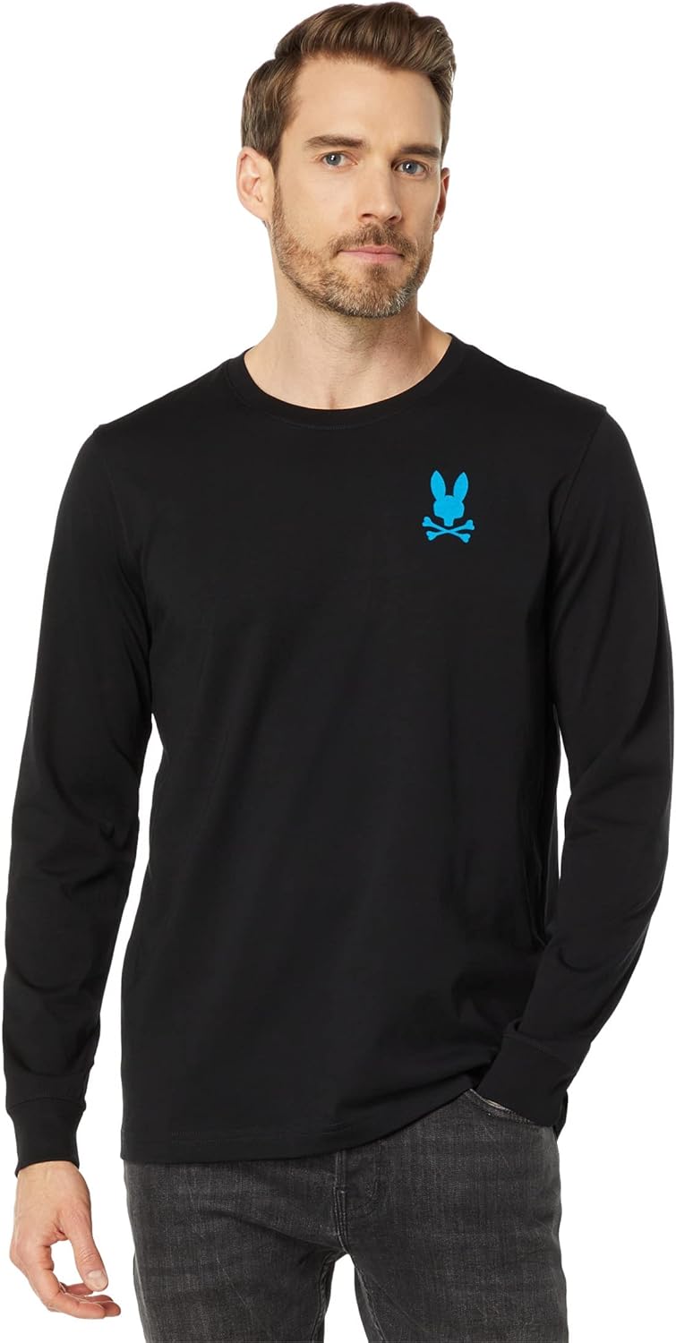 Psycho Bunny Lyons Camiseta gráfica de manga larga