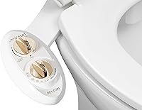 Vista 12 de Luxe Bidet Neo 120 (serie elite). Boquilla de autolimpieza. Accesorio de bidé mecánico no eléctrico de agua dulce para baño con fuertes válvulas Azul