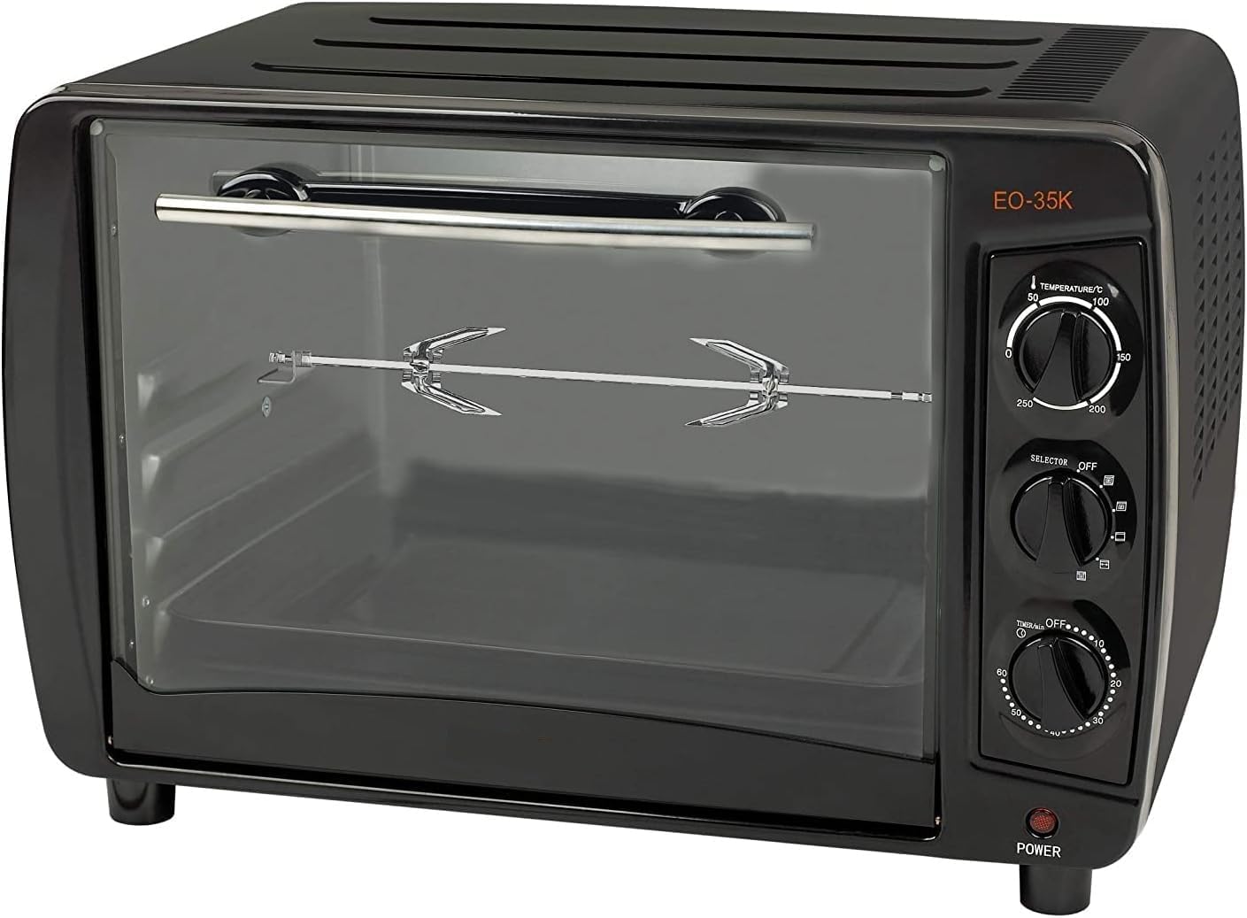 EO-35K 1500W Electric Toaster Oven, 35L/1.3 Cu. Ft, Stainless Steel 220V (Not for USA - European Cord)