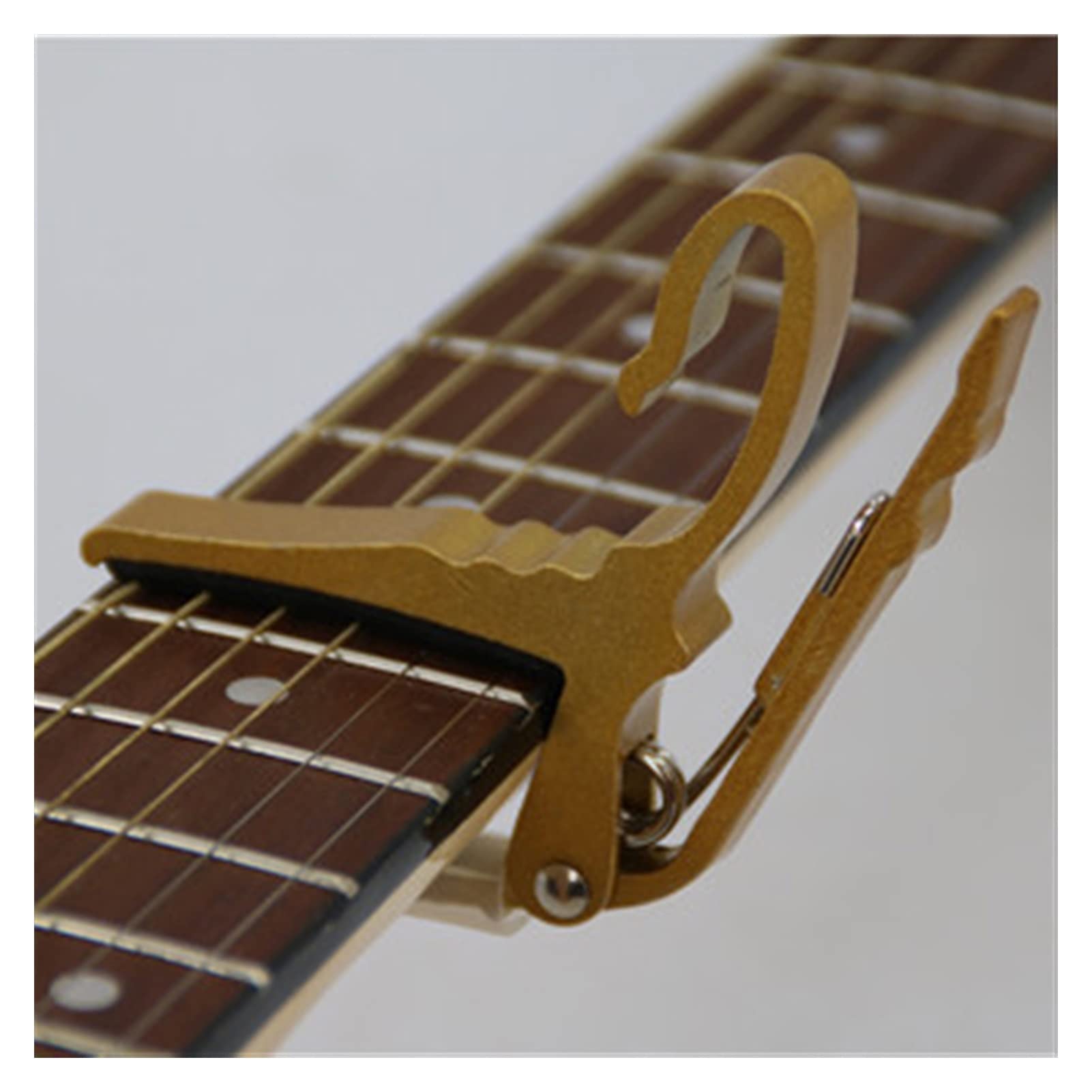 FLFL Guitar in Lega di Alluminio Capo per Chitarra in Legno Acustico Ukulele Tuning Morsetto Alloy Skull Bronze Capo Strumenti Chitarra (Color : 5)
