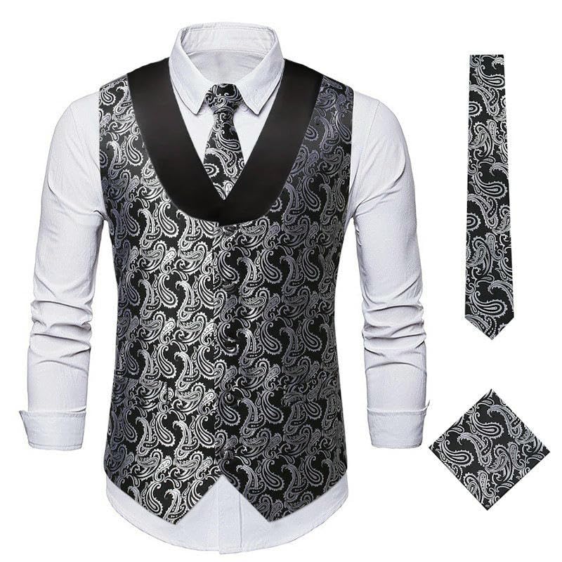 Chaleco bordado primavera para hombre transpirable con bolsillos funcionales 5