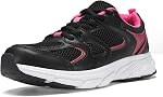 Femmes Chaussures de course Femmes Léger Respirant Dentelle up Randonnée Tennis Sneakers pour Gym Travel Work Training