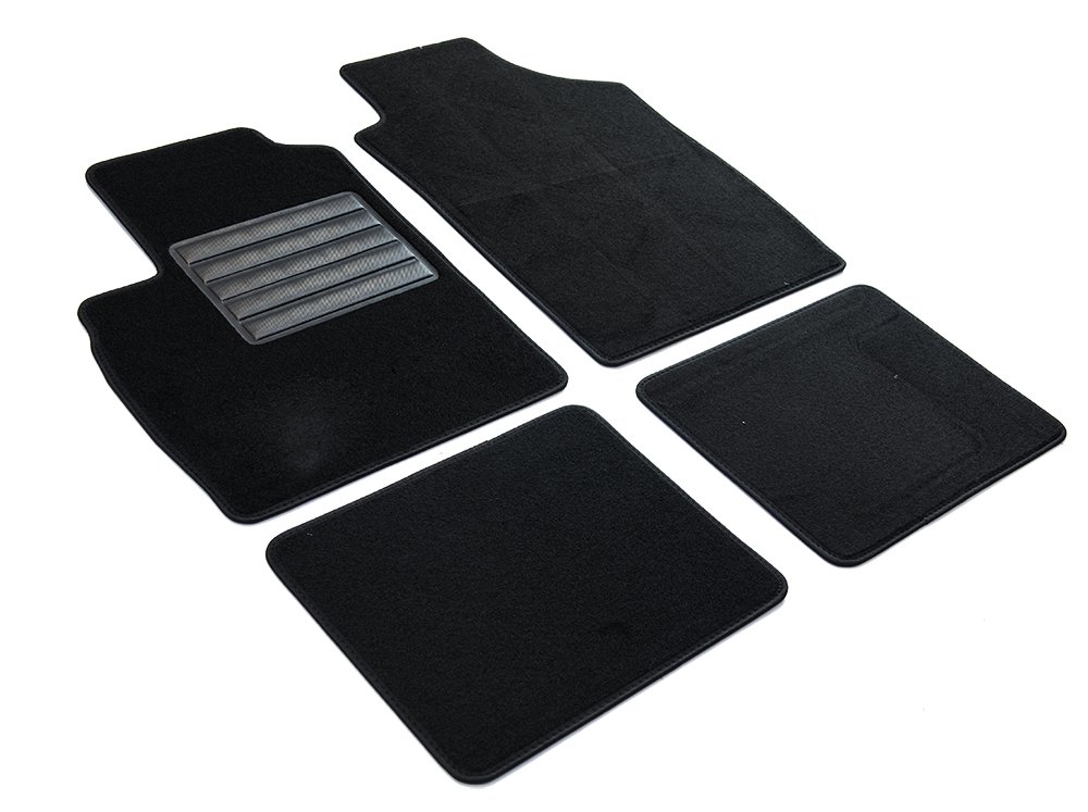 MDM SP-932 Floor Mats Velour Car Mat Suitable for Fiat Panda II (169) 2003 > 2011