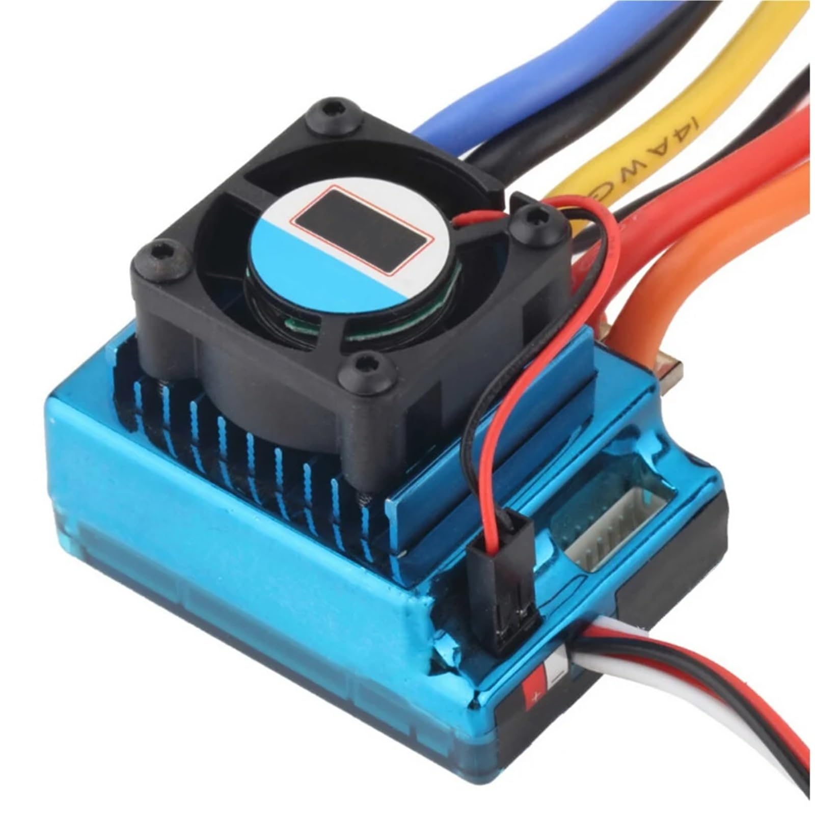 para 1/8 1/10 1/12 120A Controlador Electrónico Velocidad Sin Escobillas Sensor RC Coche Auto Crawler Barco Actualizaciones Piezas Camiones Modificados Repuestos RC