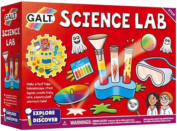 Galt Toys, Science Lab, Science Kit for Kids, Ages 6+, Multicolor