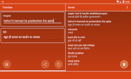 Hinglish to Hindi
