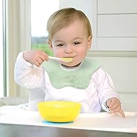 Vista 6 de Zainpe Baberos de bebé con rotación de 360, impermeables, a presión, de algodón, absorbente, para bebés, de 0 a 12 meses, 6