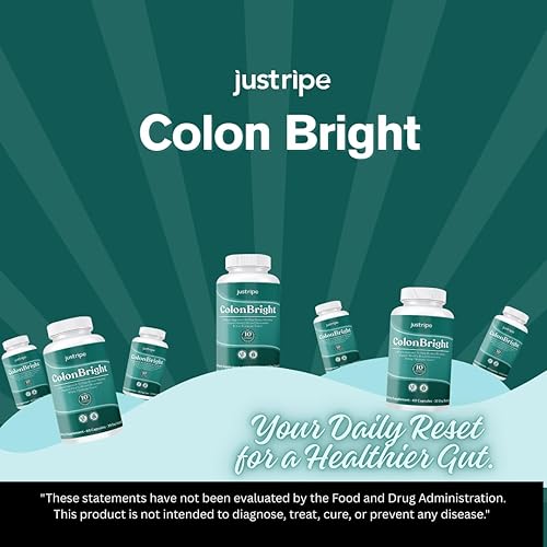 Miniatura 7 de ColonBright - Limpiador de colon en polvo de cáscara de psyllium - Limpieza de colon para aliviar el estreñimiento, alivio de la hinchazón y salud