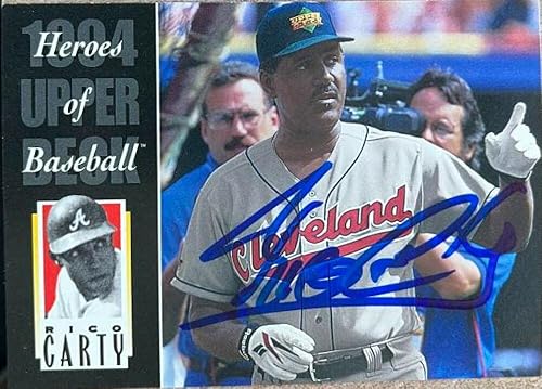 Rico Carty Autographed 1994 Upper Deck All-Time Heroes #221