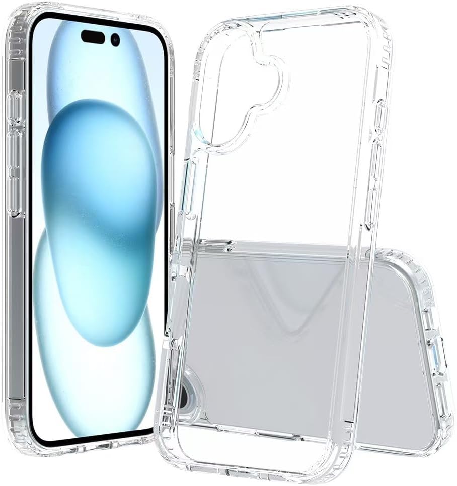 VindSpeed Ultra-Thin Anti-Yellowing Clear Case for iPhone 17