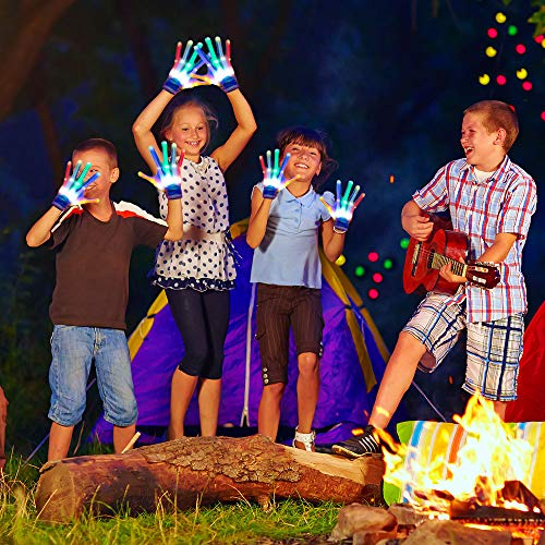 Toys Age 8-12 Boys, ROKY LED Flashing Gloves Party Favors for Kids，Easter Gifts for 8-12 Year Old Boys Girls Toy 8-10 Stocking Stuffing 2021 New Year Toys for 8-12 Kids Boys Girls Medium - Thumbnail 4