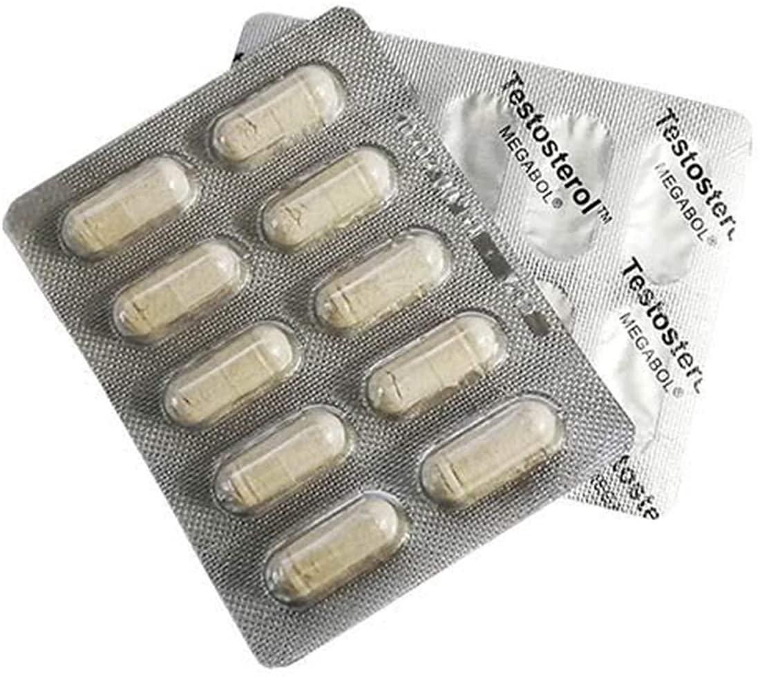 10x Megabol Testosterol 250 inkl. 1x SFD gratis Shaker | 30 Kapseln je Packung (insg. 300 Stück) | Body Building Kraftsport Training Fitness Testosteron (Bundleangebot)
