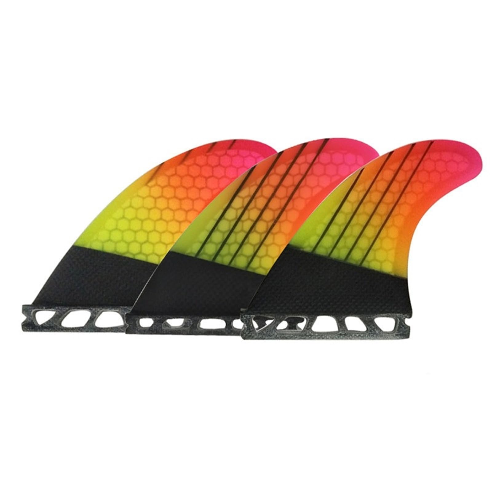 MKHQST Surfboard fin M Tri Fins Surfboard Carbon Fiber Surf Thruster For Surfing Board Set G5 3pcs/Set