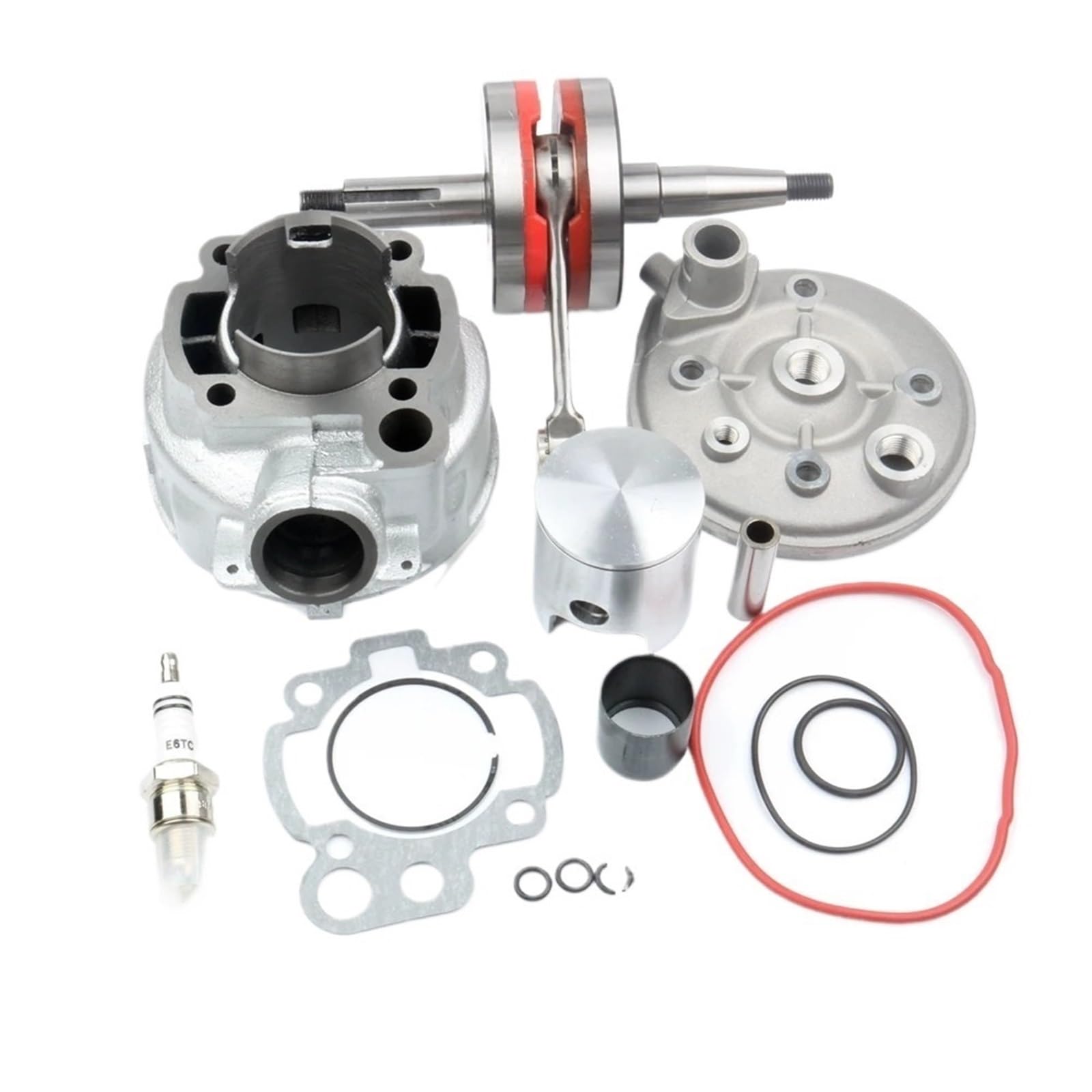 Moteur AM6 50cc 2 Temps doté d'un vilebrequin de course équilibré