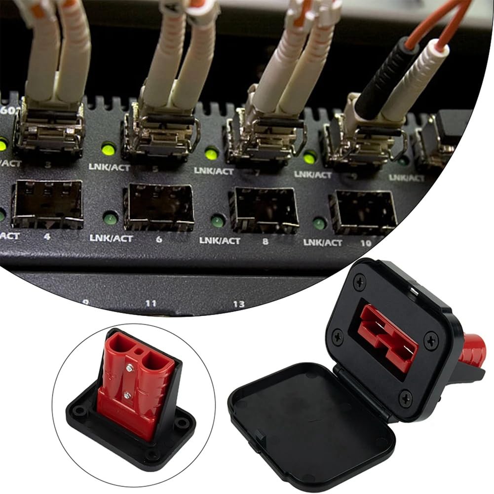 Set 6 Supporti Montaggio Connettori Anderson SB50 - Per Auto, Camper, Barche, 12-24V - Foto 6