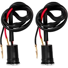 1 Pair of Gear Indicators Motorcycle Atv Idle and Reverse Gear Indicator Light Red Universal Easy Assembly