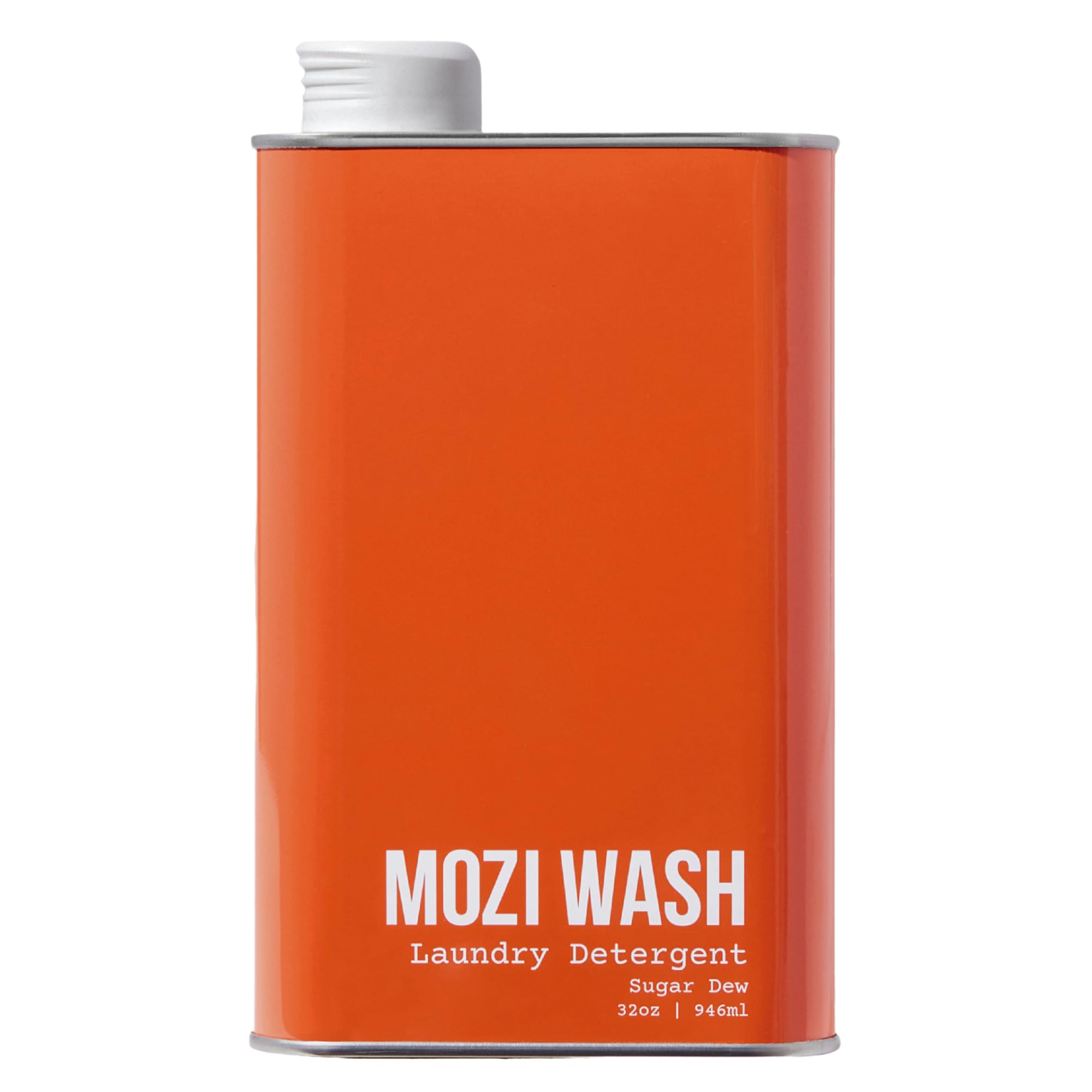 Mozi Wash Detergente líquido para ropa, rocío de azúcar, más de 50 cargas, concentrado, a base de plantas, libre de crueldad y colorantes, sin fosfatos ni parabenos, respetuoso con el medio ambiente