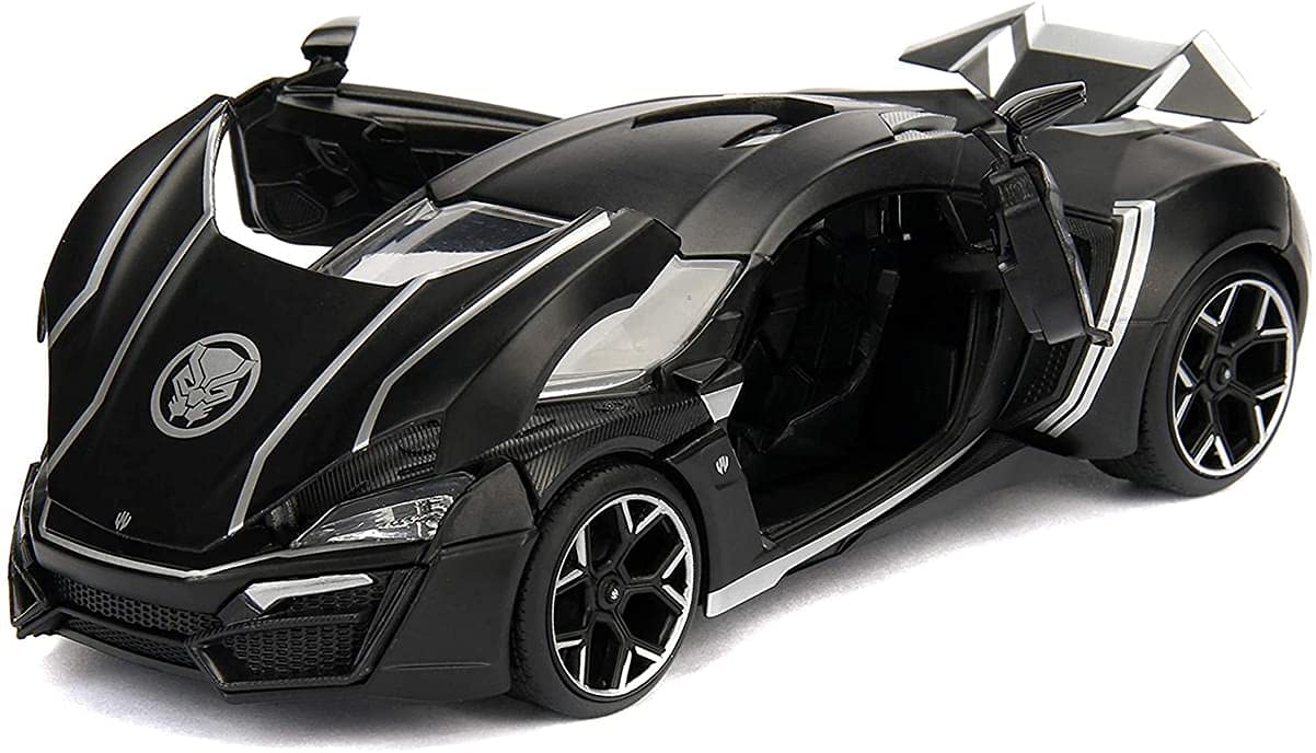 ミニカー Black Panther&LYKAN HYPERSPORT MARVEL Amazon.com: Jada Toys Marvel Black Panther & Lykan