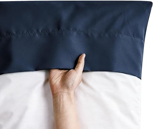 Miniatura 144 de FreshCulture Sage Green Pillowcases Queen Size 12 Pack - Bulk Pillowcase Set - Envelope Closure - Soft Brushed Microfiber Fabric - 20x30 Inches