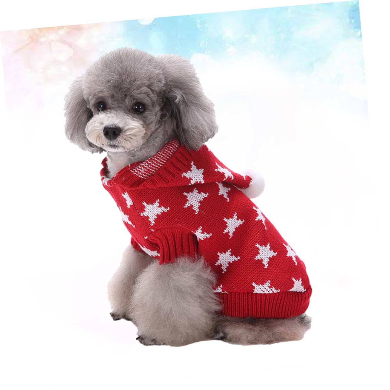 Kisangel Lot De 3 Sweats À Capuche pour Animaux De Compagnie Manteau Rouge pour Chien Pull pour Chien De Taille XL