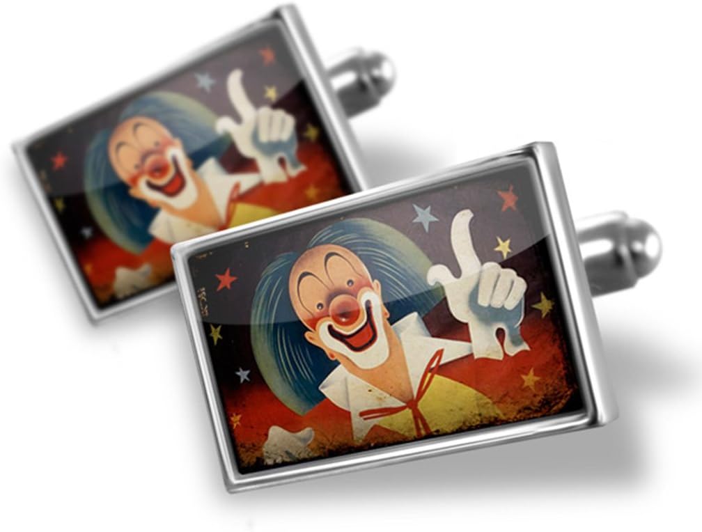 Cufflinks Circus Clown