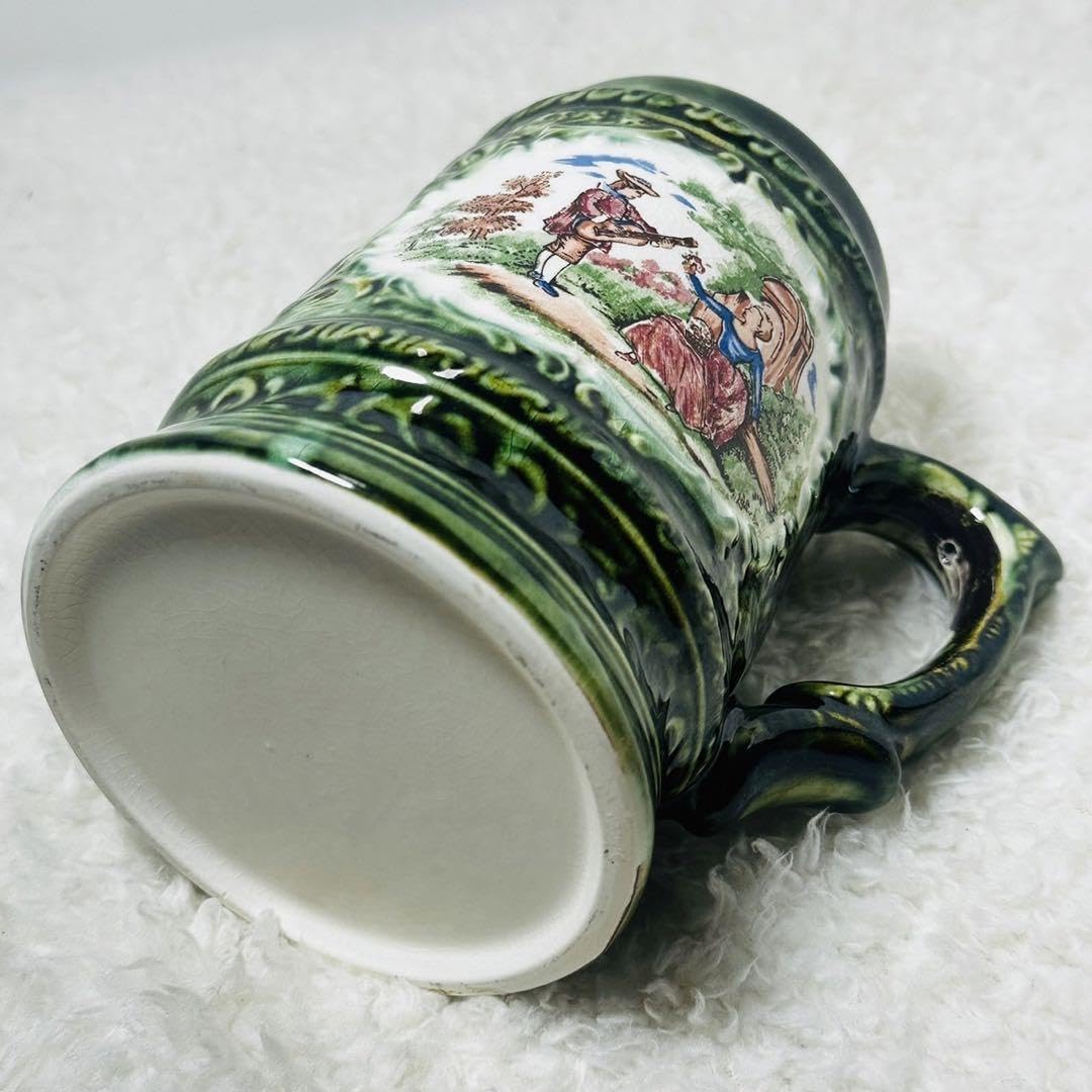 Amazon.co.jp: ビールジョッキ ドイツ風 陶器 グラス レトロ : ホーム