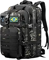 Mochila Tática 50l Reforçada Impermeável Masculina Grande
