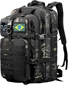 Mochila Tática 50l Reforçada Impermeável Masculina Grande