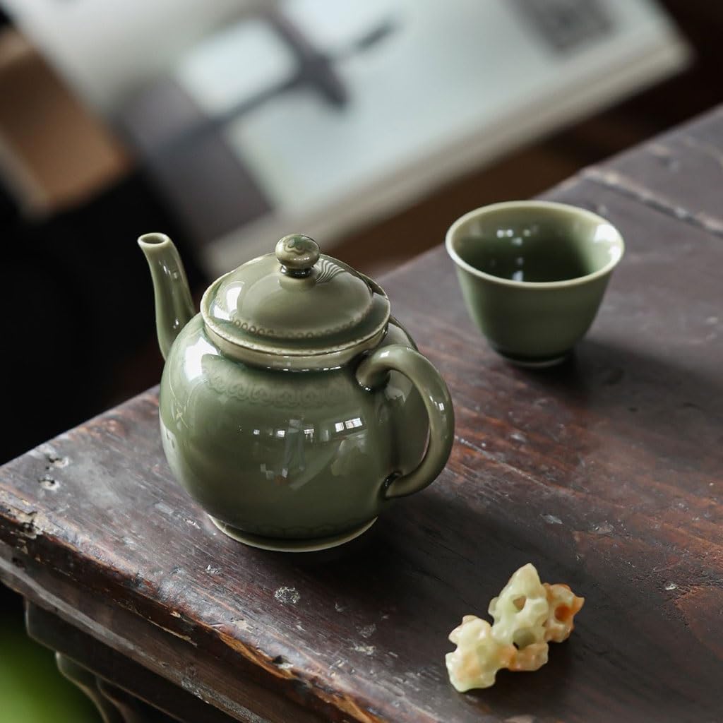 Ceramic Teapot Personal Teapot Home Chinese Style Single Pot Ceramic Exquisite Kung Fu Tea Set Tea Pot Ceramic