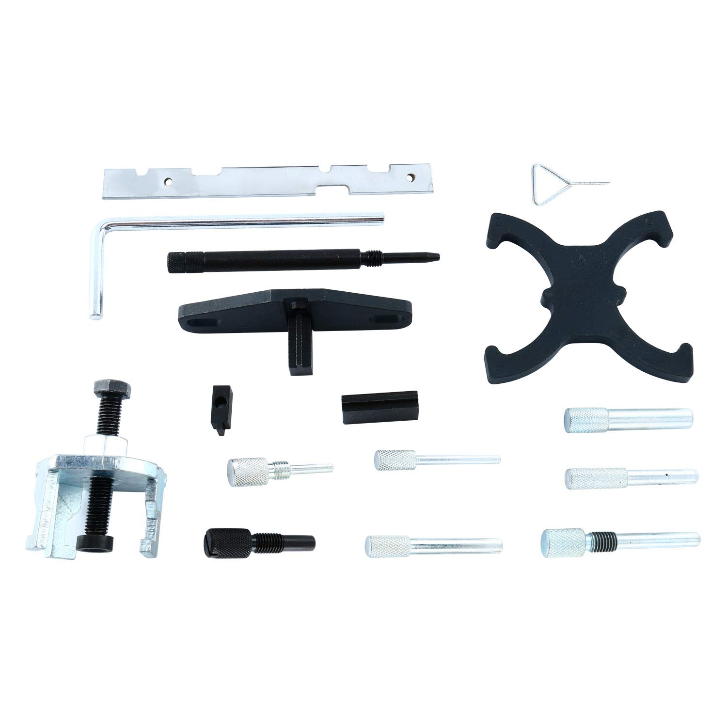 FreeTec - Herramientas de Ajuste de Motor, Correa Dentada, Herramienta de Bloqueo Para Ford Focus, Fiesta, Mondeo