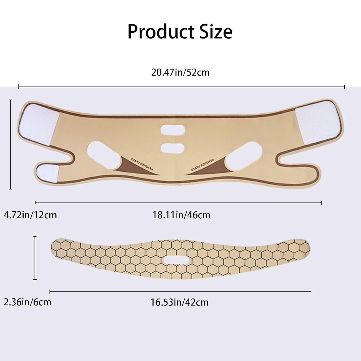 Facial Slimming Strap,Facial Slimming Mask Chin Strap,V Shaped Face Slimming Belt,mouth tape for sleeping,Eliminates Sagging Skin And Improves Contour,M