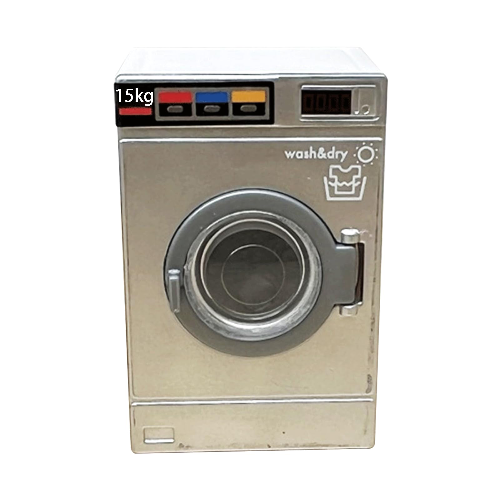 Milageto Simulation Dollhouse Washing Machine Miniature 1/12 Accessories Decor Ornament Scene Dollhouse for Bathroom Washroom