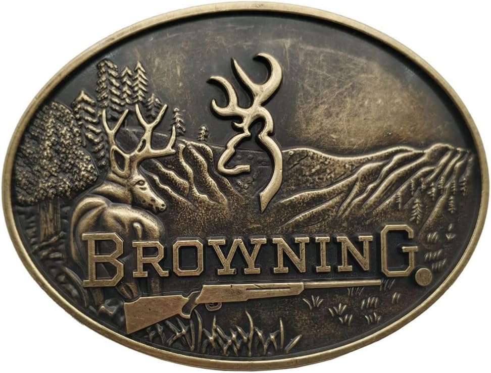 Country Hunting Belt Buckle Cowboy Western Buckles