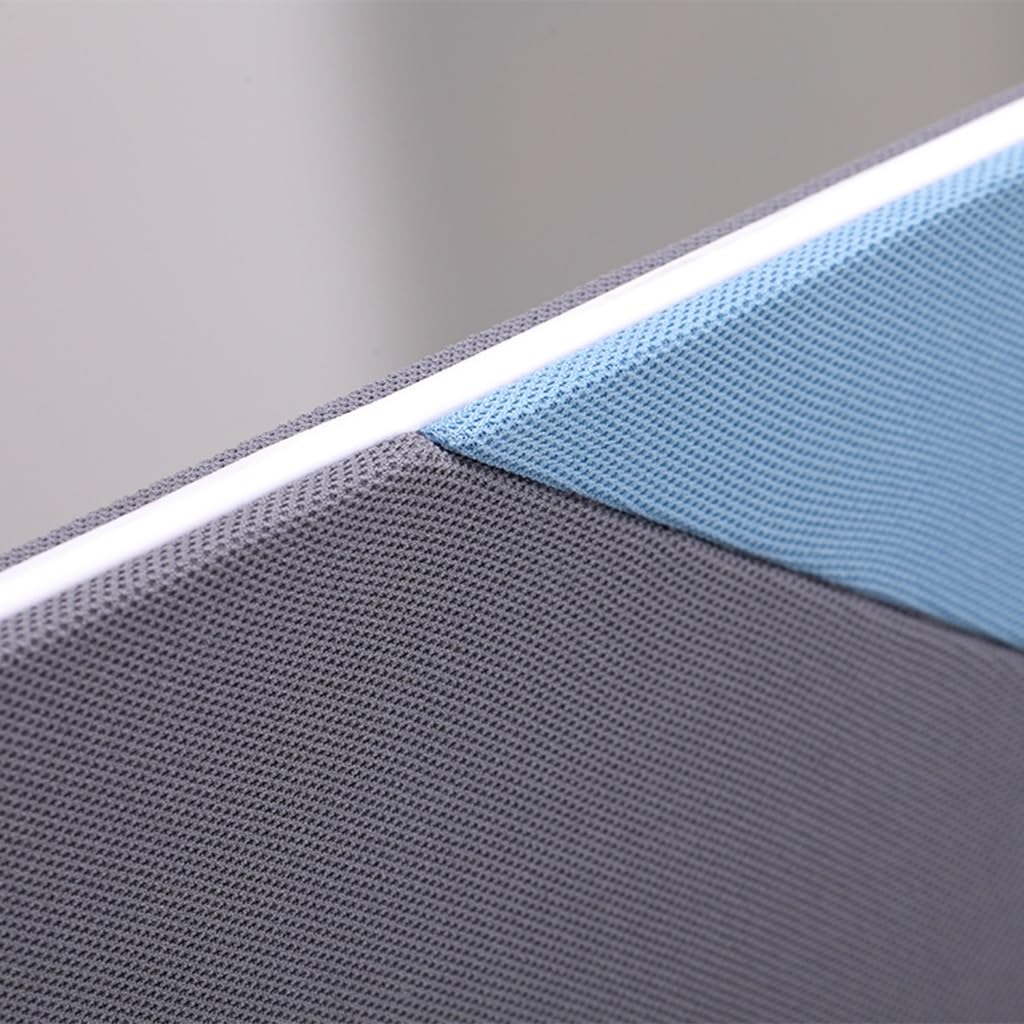 Sichtschutzwand für den Schreibtisch, Raumteiler für Bürotische, geräuschdämpfende Trennwand, Spuckschutz, Trennwand für Arbeitsbereiche, 30 x 120 x 0,5 cm, Farbe A, ideal für Zuhause und Bü
