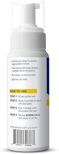 Miniatura 3 de Theraworx Espuma de alivio nervioso de acción rápida para aliviar molestias nerviosas agravadas - 7.1 oz - 1 unidad