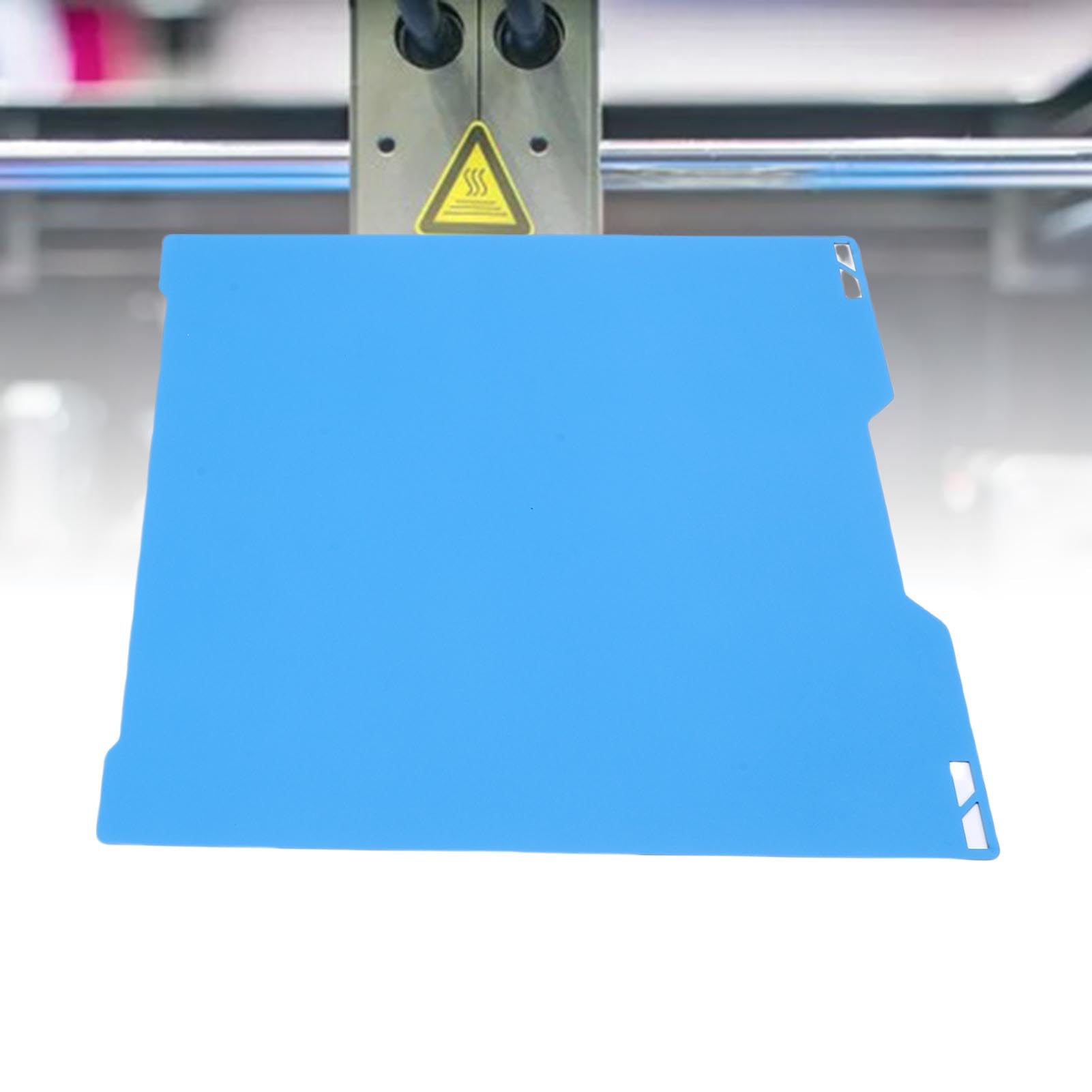 Fafeicy Kaltdruck-Bauplatte, 3D-Druckerbett, Starke Haftung für PLA, PETG, ABS, PA mit Hohlgriff-Design, Mattierte Kaltgewalzte Beschichtung für Lab H2D 3D-Drucker