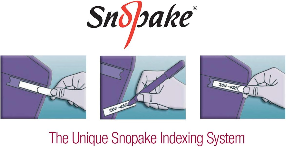 Snopake Foolscap Clear Polyfile [Pack of 5] Popper Wallet with Index Tab and Press Stud Closure [11154X]