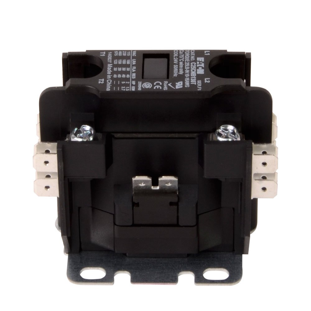 EATON C25CNB130T Definite Purpose Contactor Type C25 1 Pole 30A 24V