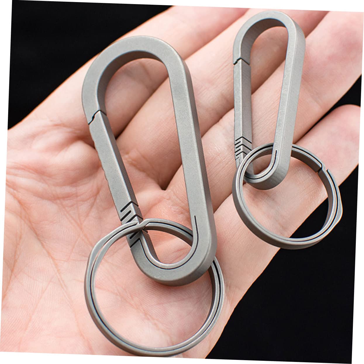 BESPORTBLE Portachiavi con Clip Portachiavi Resistente per Attività Outdoor per Escursionismo Campeggio