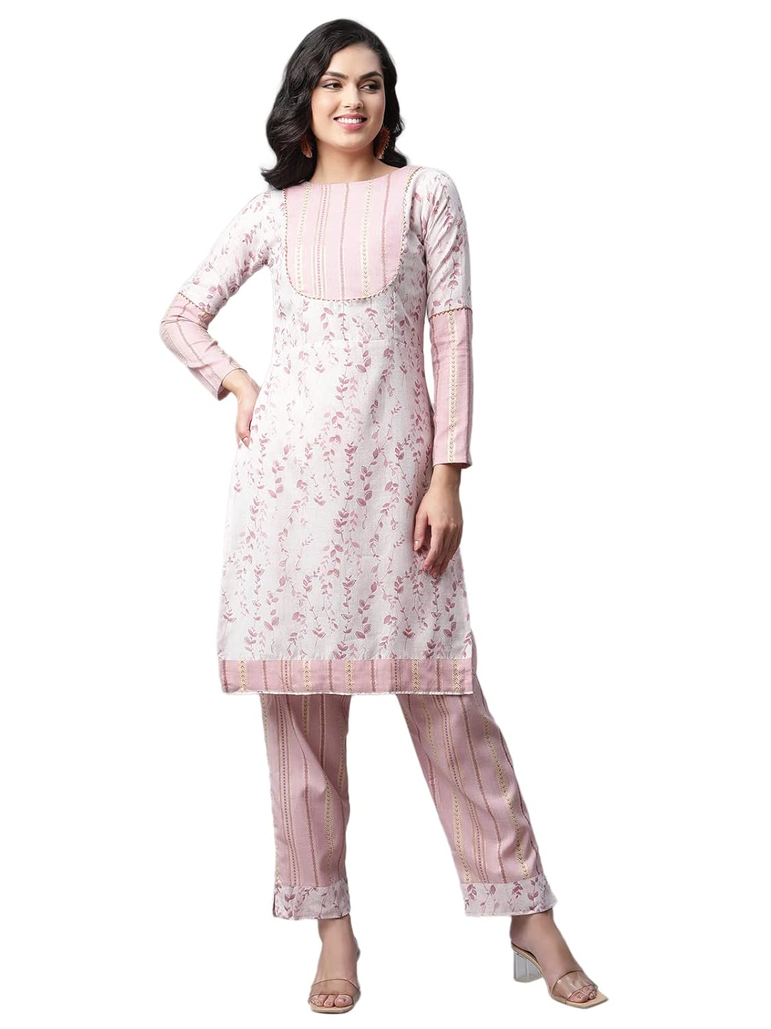 Leriya Fashion Women’s Rayon Bandhani Printed Regular Kurti with Pant (Plazzo) Leriya Fashion Women’s Rayon Bandhani Printed Regular Kurti with Pant (Plazzo)