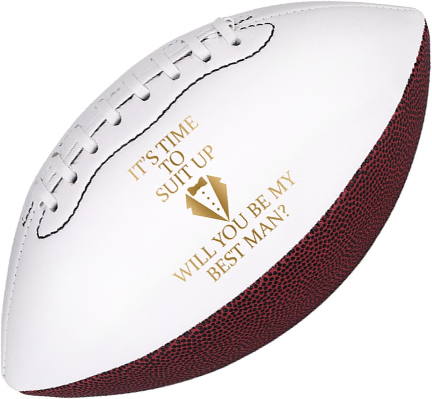 Wedding Groomsmen Proposal Gifts Football Souvenirs Bulk Will You Be My Groomsman Keepsakes Football Lover Gifts for Best Men Groomsmen Team Favor Set